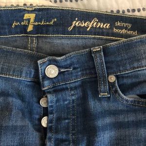 7 For All Mankind Josefina Skinny Boyfriend